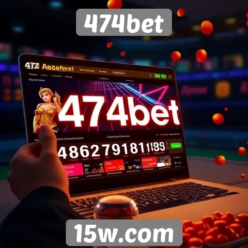 Experiência do usuário na navegação do site 474bet